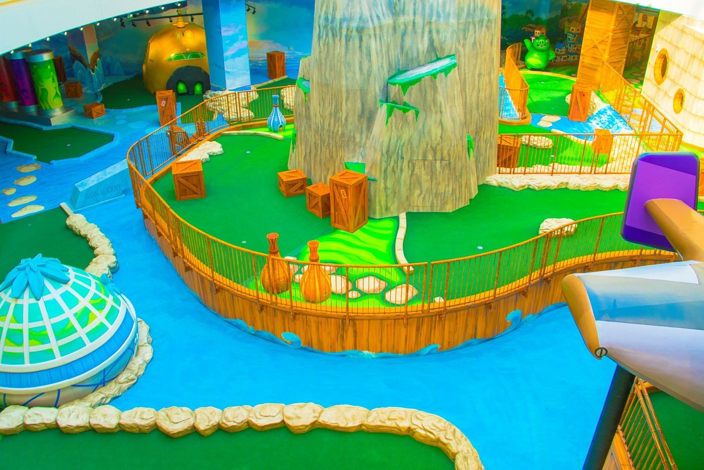 American Dream: Angry Birds Mini Golf Ticket
