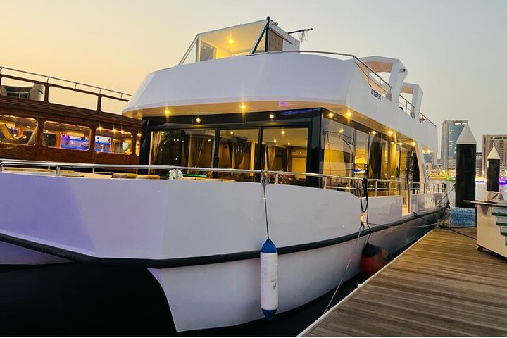Catamaran Cruise with Dinner at Al Jaddaf Waterfront Dubai