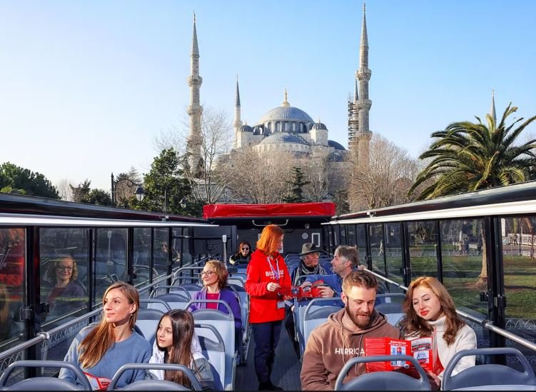 Combo (Save 5%): Istanbul Hop-On Hop-Off Bus Tour + Hagia Sophia Skip-The-Line Tickets