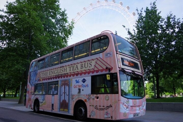Golden Tours: Central London Afternoon Tea Bus Tour